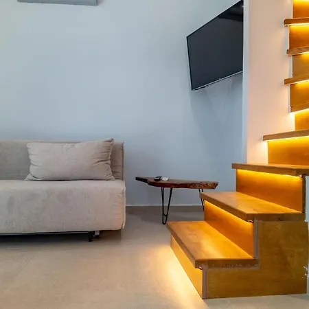 펜션 D Palm Premium Living - Kalathas, Chania 하니아