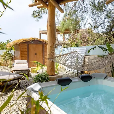 펜션 D Palm Premium Living - Kalathas, Chania 하니아