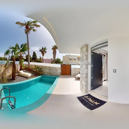 Holiday home D Palm Premium Living - Kalathas, Chania